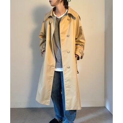 【美品】リムアーク　ベージュ トレンチコート ウエストベルト付き 美品】リムアーク ベージュ トレンチコート ウエストベルト付き