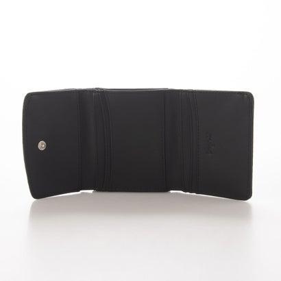 アングリッド Ungrid 牛革天然石ブローチ がま口ミニ財布 (BLK)|locondo-shopping|03