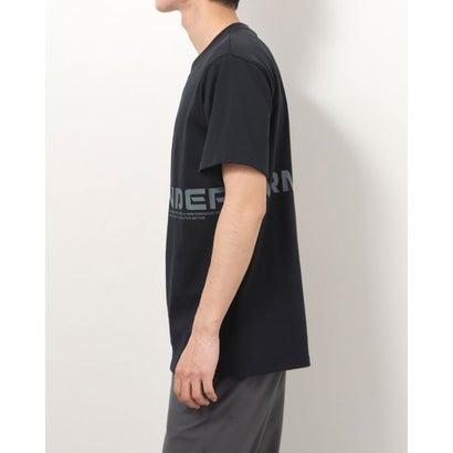 アンダーアーマー UNDER ARMOUR メンズ 半袖Tシャツ UA HW CHARGED COTTON SS 2 1371911 （ブラック）｜locondo-shopping｜02