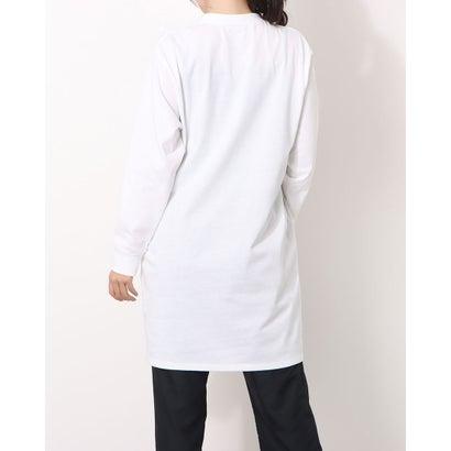 アンダーアーマー UNDER ARMOUR レディース 長袖Tシャツ UA Cotton Oversized LS Dress 1369328 （ホワ｜locondo-shopping｜03