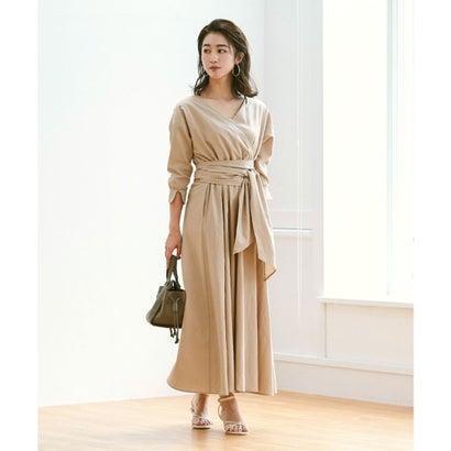 ユアーズ Ur S 前後2wayカシュクールワンピース ベージュ ブランド公式 Locomall ロコモール 通販 Paypayモール