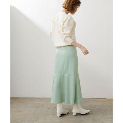 ユアーズ ur's サテンマーメイドスカート （ライトグリーン）｜locondo-shopping｜02