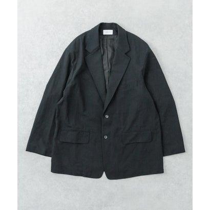 アーバンリサーチ URBAN RESEARCH new basic HIGH TWIST WOOL SINGLE JACKET （ブラック）