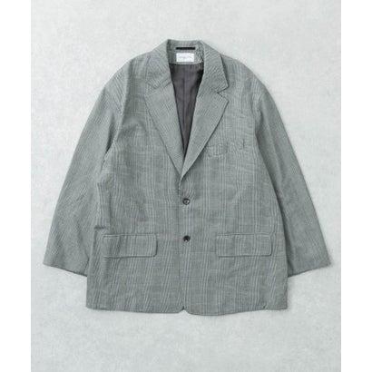 アーバンリサーチ URBAN RESEARCH new basic HIGH TWIST WOOL SINGLE JACKET （チェック）