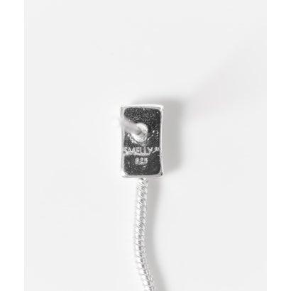 スメリー SMELLY SMELLY so’ minimal bar chain pierce （シルバー）の画像