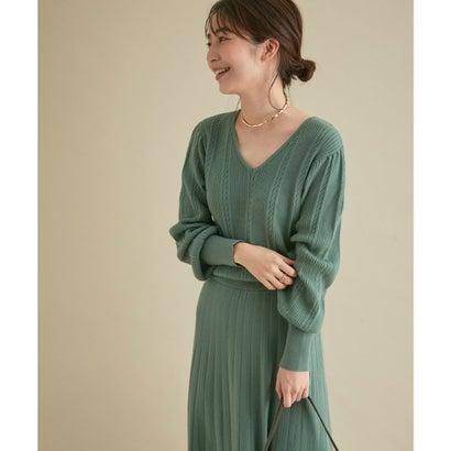 ビス Vis フィットアンドフレアのシルエットがきれいなプリーツニットワンピース ブラウン ブランド公式 Locomall ロコモール 通販 Paypayモール