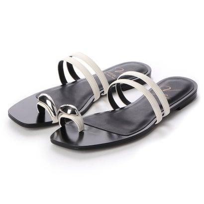 ヴィ セヴントゥエルブサーティ V-SEVENTWELVETHIRTY メタルパーツトングサンダル （ホワイト）  :V04137BW00824:ブランド公式 LOCOMALL ロコモール - 通販 - Yahoo!ショッピング