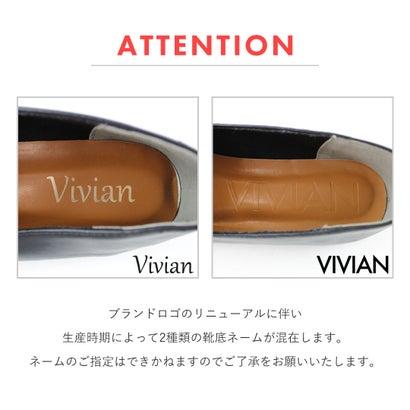 ヴィヴィアン Vivian シンプルプレーンぺたんこパンプス （ブラックスエード）｜locondo-shopping｜08