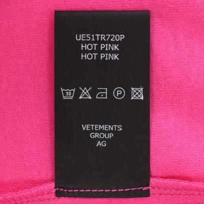 ヴェトモン VETEMENTS ロゴポイントショートスリーブ（PINK）｜locondo-shopping｜10