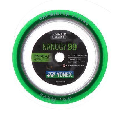 ヨネックス YONEX バドミントン ストリング ナノジー99 ロール ガット NBG99-1 NBG99-1｜ブランド公式 LOCOMALL ロコモール