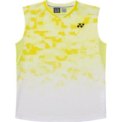 YONEX レオパード柄 ノースリーブ M YONEX（ヨネックス） テニス メンズゲームシャツ ノースリーブ 10757