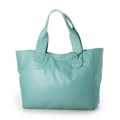 ズッケロ zucchero ソフトカウレザー 軽量トートバッグ （AQUA BLUE 