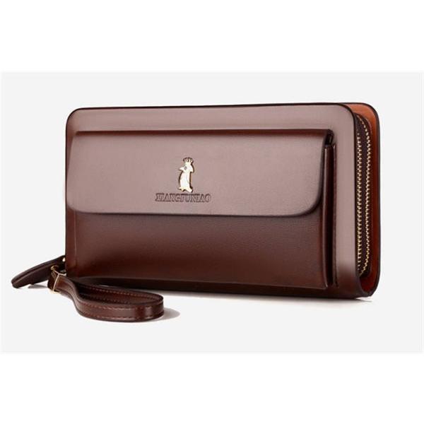 セカンドバッグ メンズ 本革 クラッチバッグ 財布 長財布 ラウンド