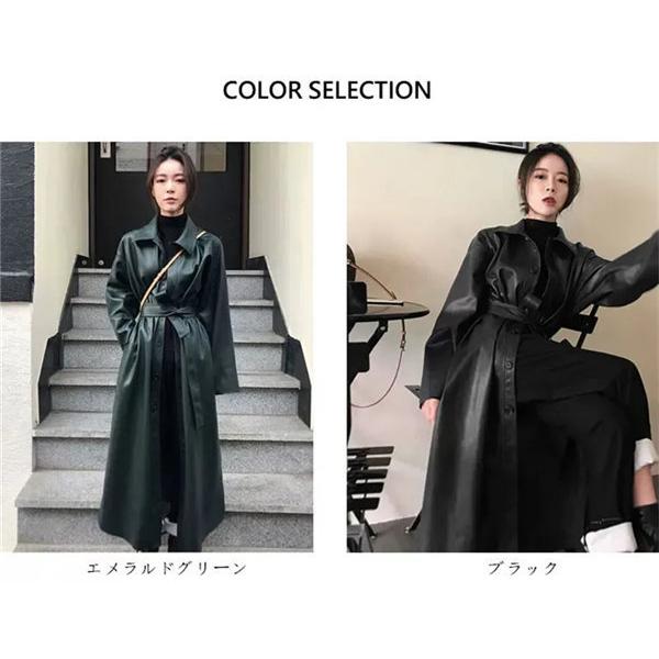 ロングコート レザーコート レディース チェスターコート ロングコート レザーコート レディース チェスターコート