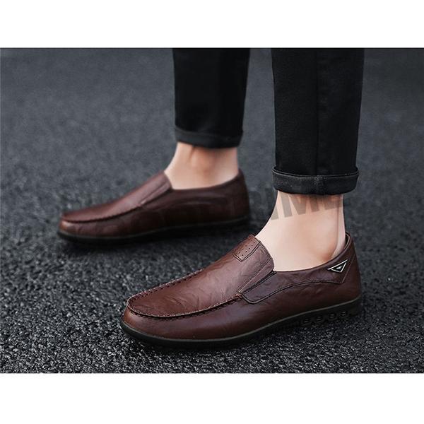本革靴 メンズ ドライビングシューズ 本革 カジュアルシューズ 防滑