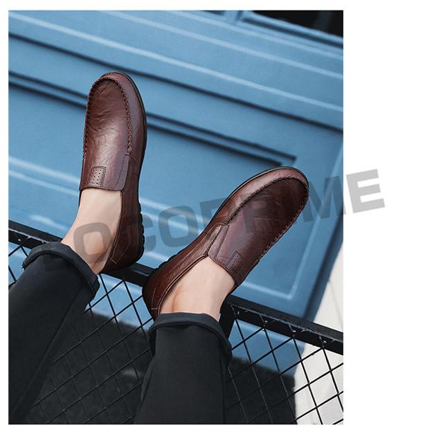 本革靴 メンズ ドライビングシューズ 本革 カジュアルシューズ 防滑