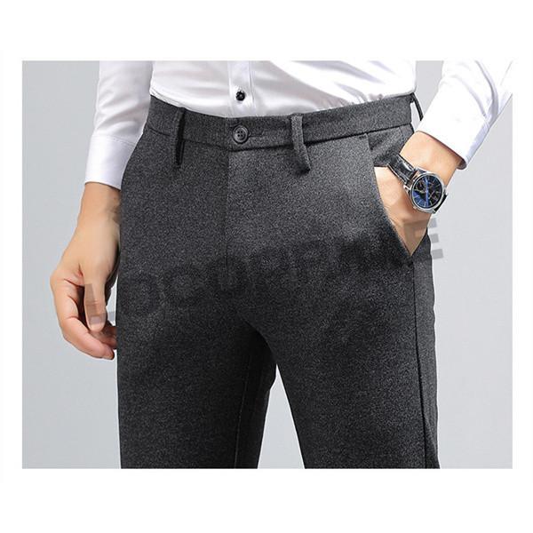 スラックス メンズ スーツスラックス テーパードパンツ スリム 細身