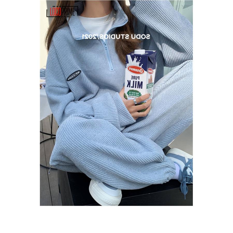 セットアップ レディース スウェット ジャージ 上下2点セット 秋服