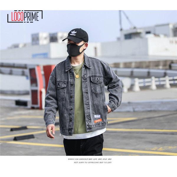 クラシカルレインボーハッピーバード フェイクレザーブルゾン 3L