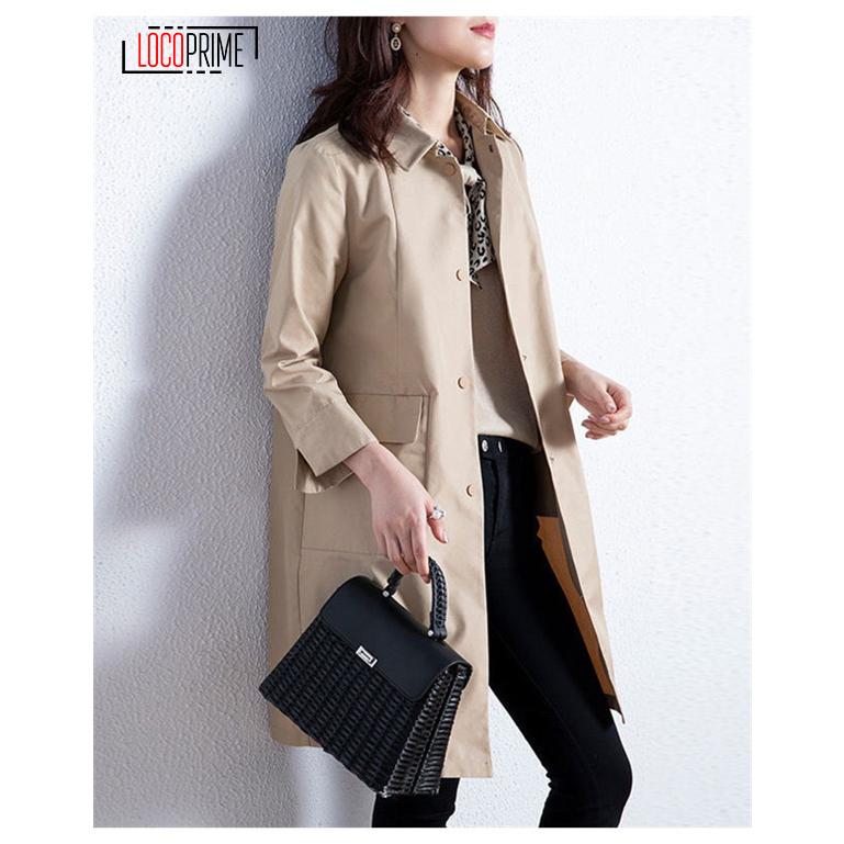 トレンチコート レディース チェスターコート ロング丈 韓国 ブランド テーラードコート 通勤 秋冬 体型カバー 細身 大きいサイズ 代 30代 40代 50代 locoa Loco Prime 通販 Yahoo ショッピング