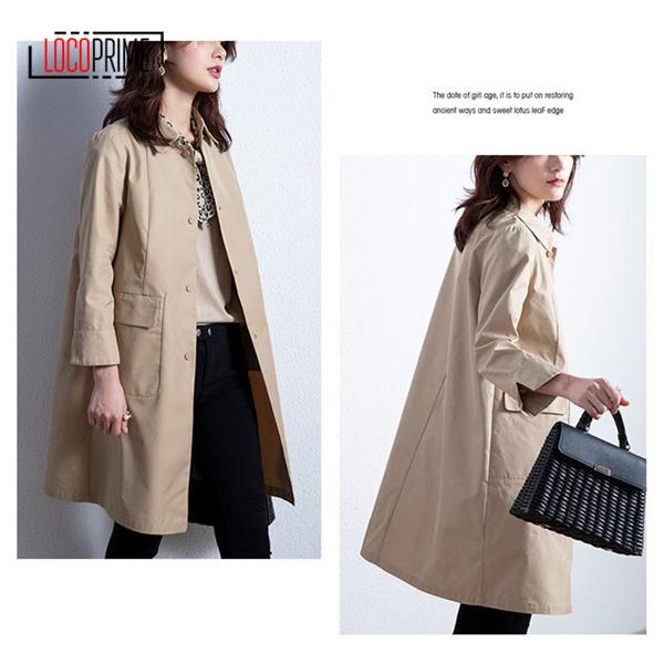 トレンチコート レディース チェスターコート ロング丈 韓国 ブランド テーラードコート 通勤 秋冬 体型カバー 細身 大きいサイズ 代 30代 40代 50代 locoa Loco Prime 通販 Yahoo ショッピング