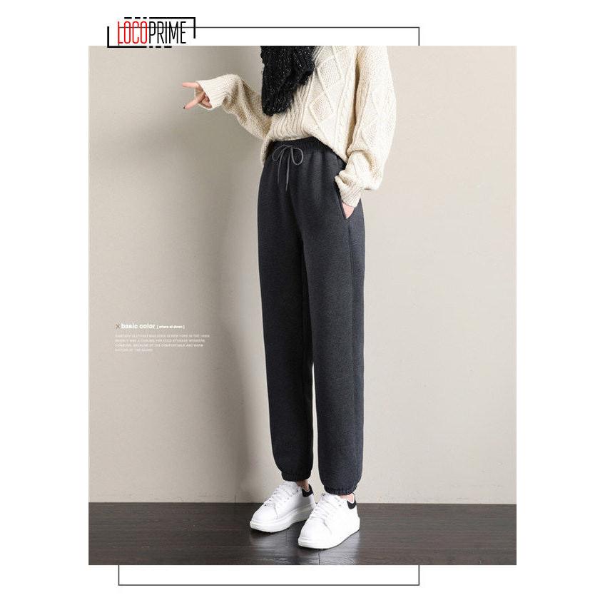 送料無料 ジョガーパンツ レディース 裏起毛 スウェットパンツ