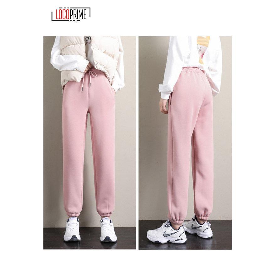 送料無料 ジョガーパンツ レディース 裏起毛 スウェットパンツ