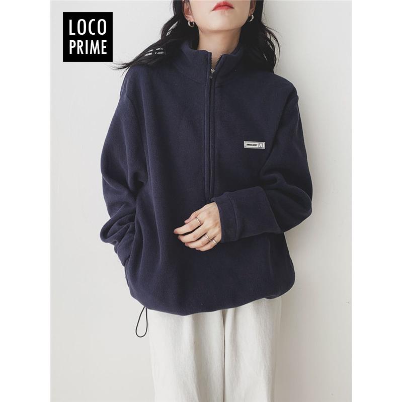 パーカー フリースパーカー レディース 着痩せ きれいめ