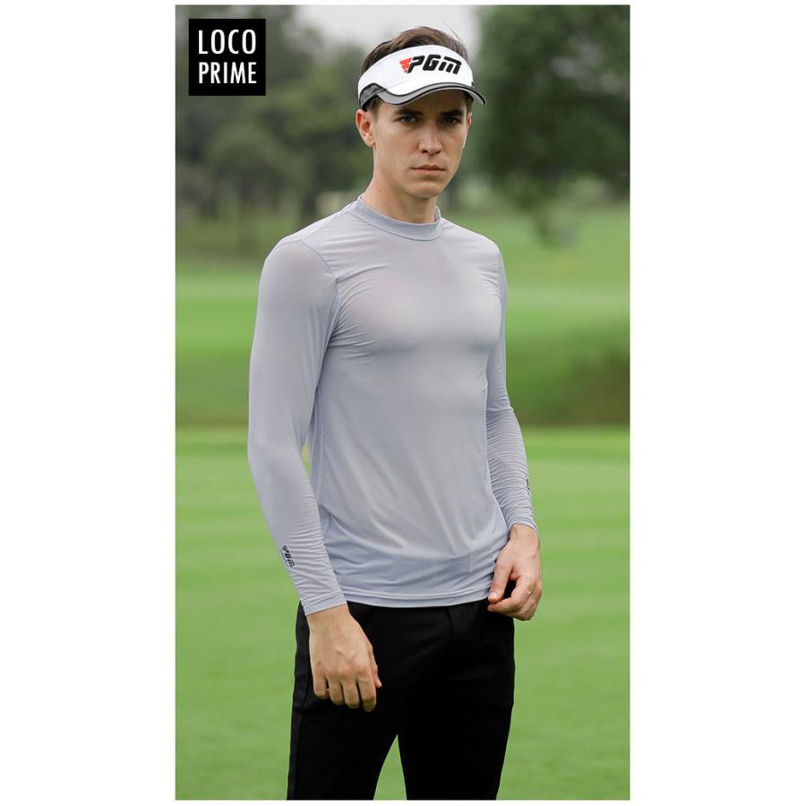 ゴルフウェア メンズ コンプレッションインナー インナー シャツ