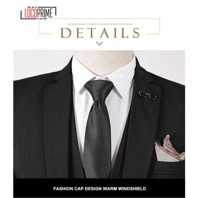 2ピーススーツ ネクタイ付き ビジネススーツ メンズ 2ピーススーツ 2点セット ストライプ柄 スーツ