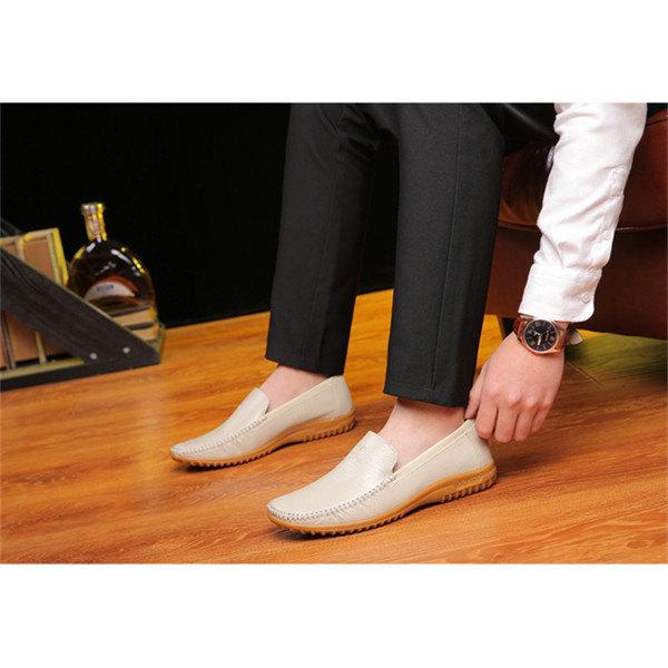 メンズ ドライビングシューズ ビジネスシューズ ローファー デッキ