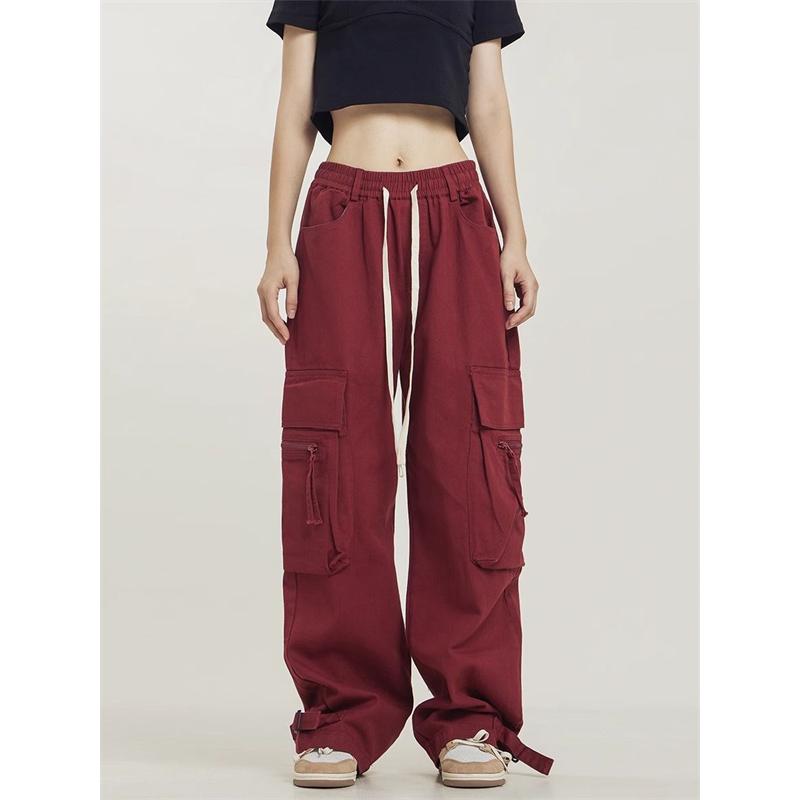 裏起毛 ワイドパンツ カーゴパンツ レディース あったかパンツ