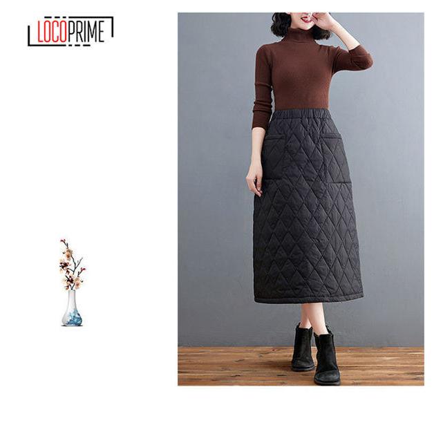 スカートマキシスカート ダウンスカート Aラインスカート キルティング