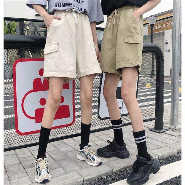 カーゴパンツ レディース ガウチョパンツ 太め ショートパンツ ハーフパンツ 短パン ミリタリー 大きいサイズ 無地 夏 送料無料 Conve Loco Prime 通販 Yahoo ショッピング