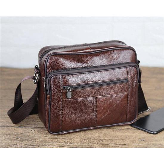 フェラガモ メッセンジャーバッグ レザー ダークブラウン ビジネス メンズ Amazon | [海老名鞄] 270DarkBrownメッセンジャーバッグ (ダーク