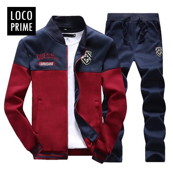 上下セット ジャージ メンズ 切り替え 韓国 ブランド スウェット