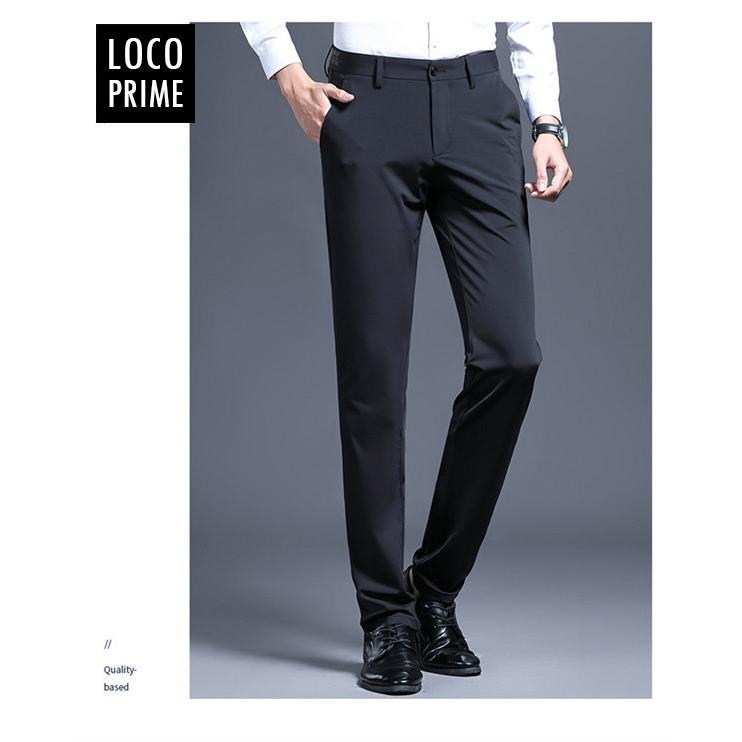 送料無料 スラックス メンズ ストレッチ 大きいサイズ 紳士ズボン