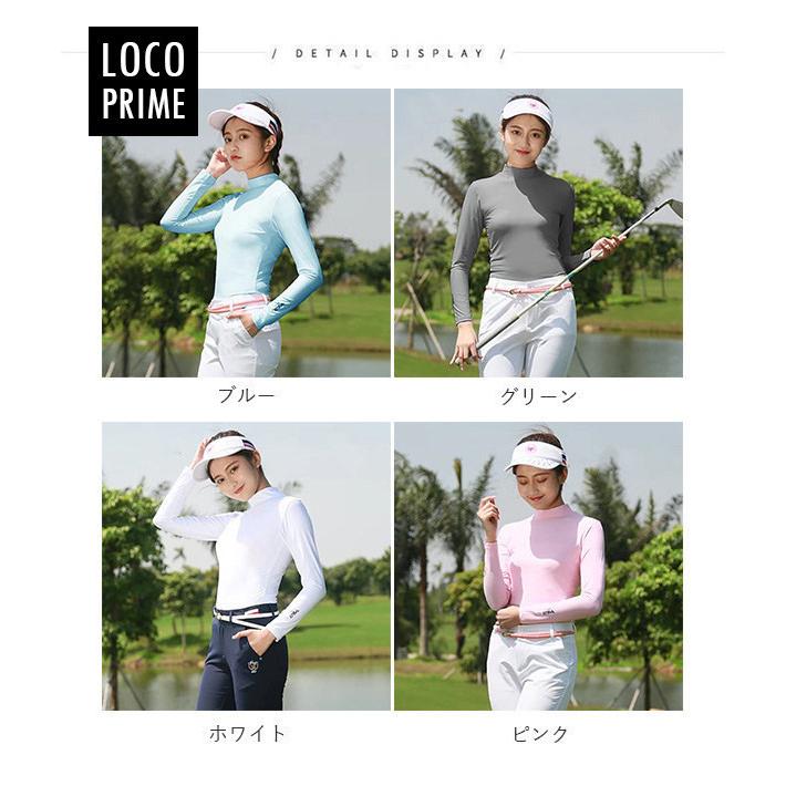 ゴルフウェア レディース コンプレッションインナー インナー シャツ