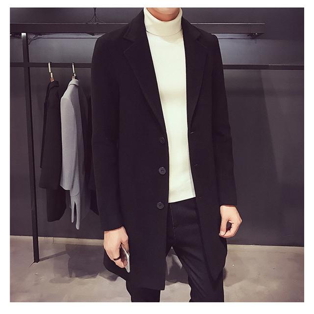 年間定番 チェスターコート メンズ ロングコート ステンカラーコート ビジネスコート 大きいサイズ ロング丈 スリム 30代 40代 50代 アウター 厚手 防寒 秋冬 Newstaging Lauriewrighter Com