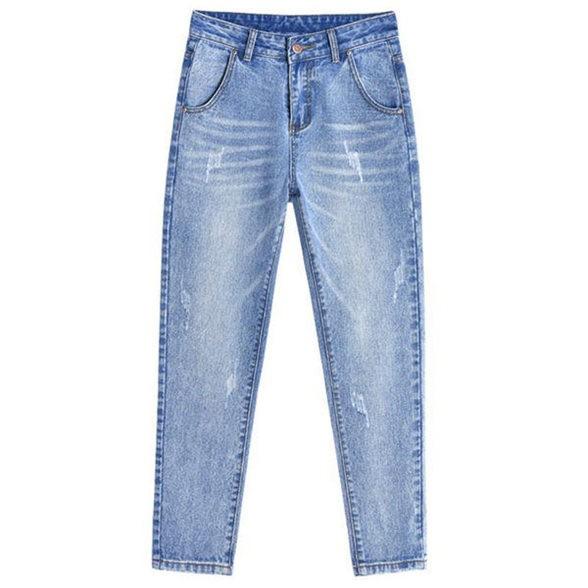 デニムパンツ ダメージ レディース デニム ワイドパンツ 大きいサイズ ジーンズ ズボン ボトムス おしゃれ ジーンズ ジーパン 九分丈 Loco Loco Prime 通販 Yahoo ショッピング