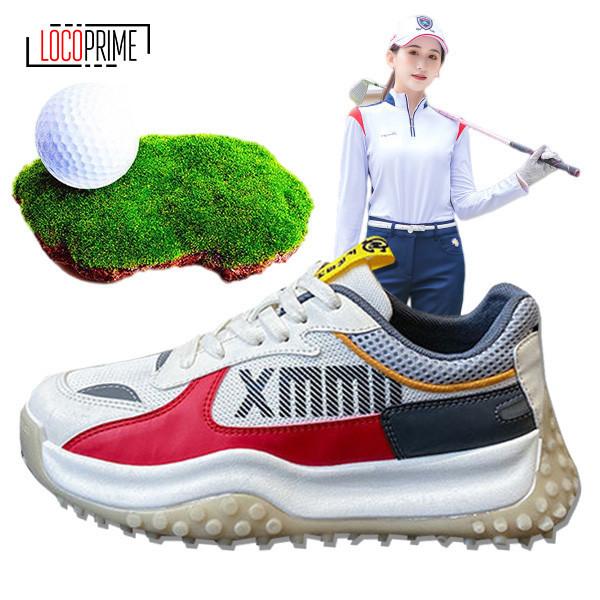 ゴルフシューズ レディース ランニングシューズ ウォーキングシューズ カジュアル 幅広 軽量 厚底 背が高く見え シックレート 運動靴 スポーツ 滑り止め 最大93 Offクーポン
