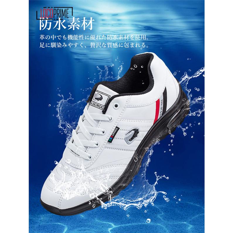 ゴルフシューズ ランニングシューズ ウォーキングシューズ スニーカー 25cm ゴルフシューズ メンズ 防水 幅広 3E スポーツ ランニングシューズ