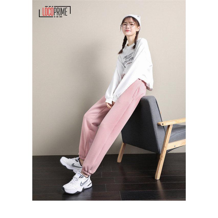 ジョガーパンツ スウェットパンツ レディース サルエル ロング丈 裏