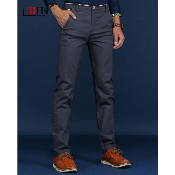 【新品・未使用】Clubhaus ネイビー チノパン Lサイズ ストレッチ素材 レギュラーストレートチノパンツ（ウエスト後ゴム仕様