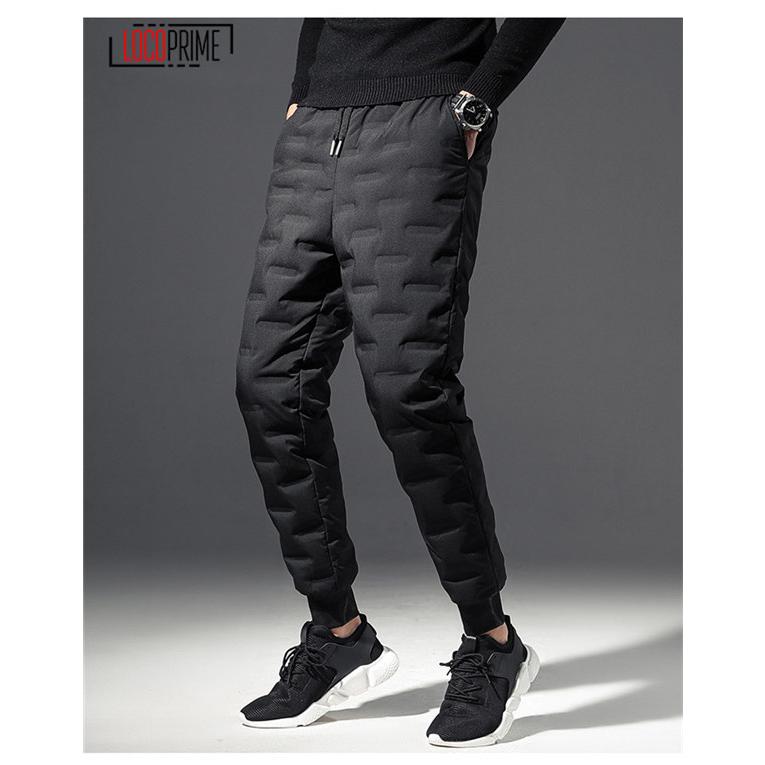 メンズ 中綿 防寒パンツ ボトムス ジョガーパンツ 長ズボン 暖パン