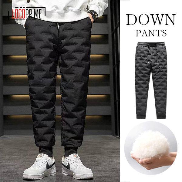ダウンパンツ 登山用パンツ 新しいブランド ゴルフパンツ メンズ 大きいサイズ 暖かいパンツ 防寒パンツ 防風パンツ 冬物 60代 50代 高齢者 ジョガーパンツ 軽量 40代 撥水