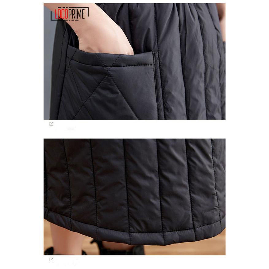 レディース ロングスカート ダウンスカート 巻きスカート Aライン