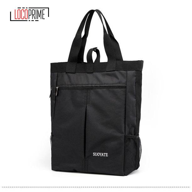 イアパピヨネ　黒 ナイロン トートバッグ 大きめ ear PAPILLONNER トートバッグ ライトナイロントートバッグ