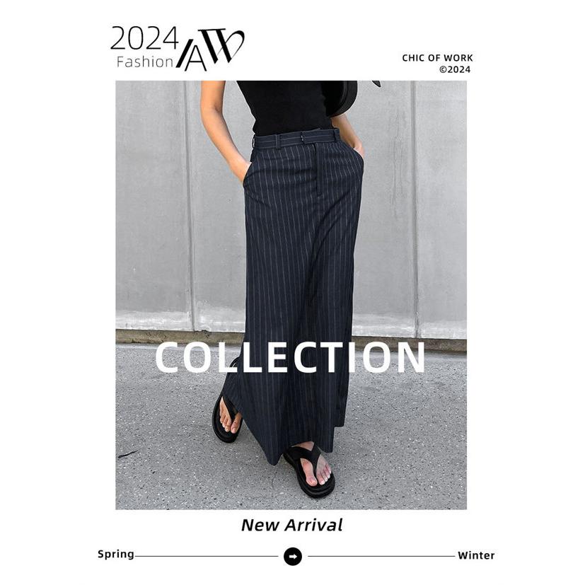 sheller ペンシルストライプスカート ペンシルストライプスカート – shéller / シェリエ