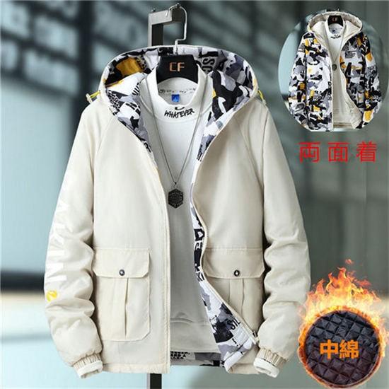 ジャケット メンズ パーカー マウンテンパーカー 中綿パーカー 中綿コート 秋服 オシャレ 迷彩 おしゃれ 代 30代 40代 防寒着 春秋 秋冬 ランキング22